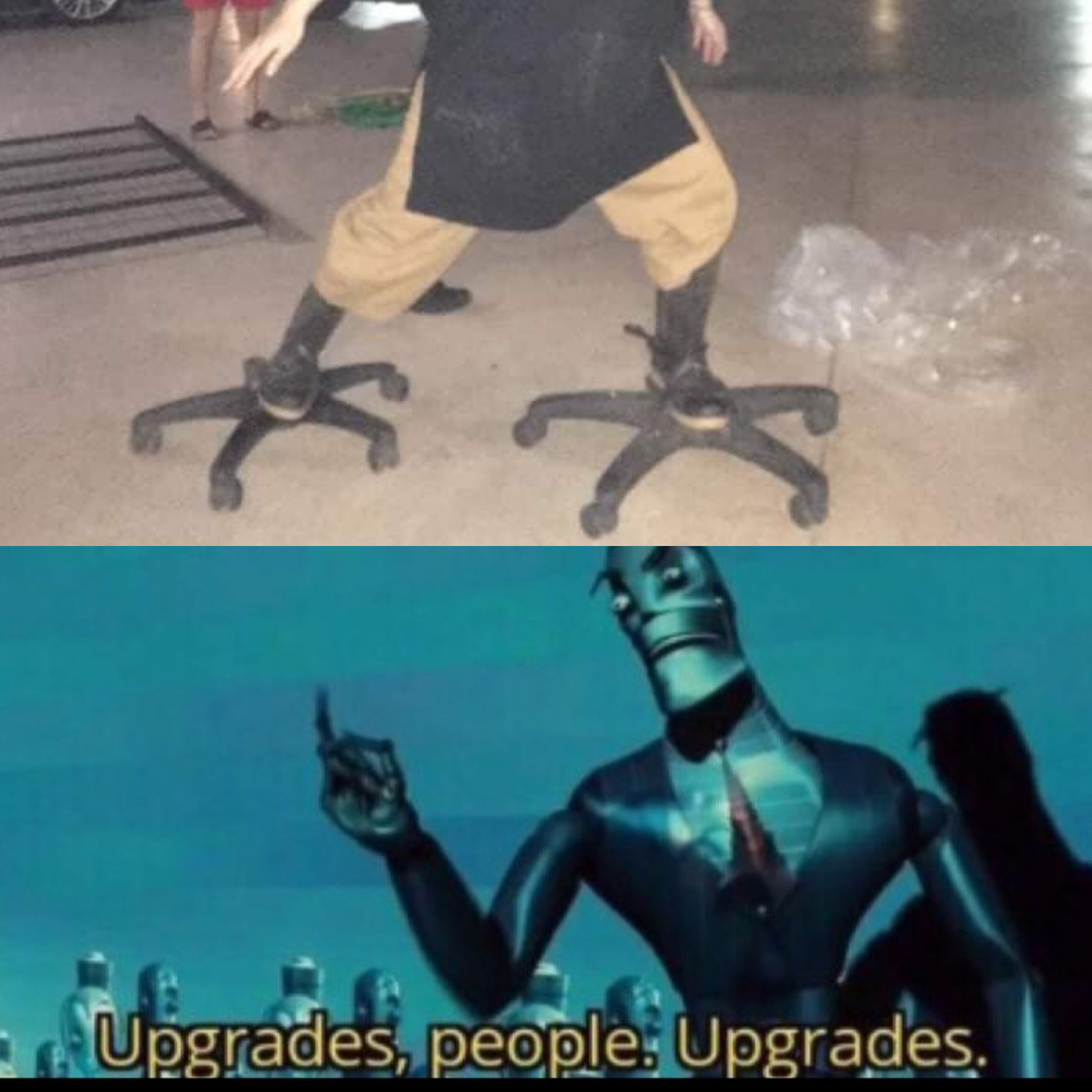 UpgRadES - meme