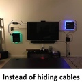 showing cables
