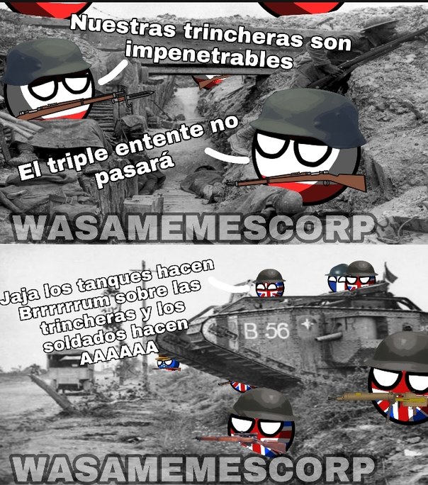 Primera guerra mundial - meme