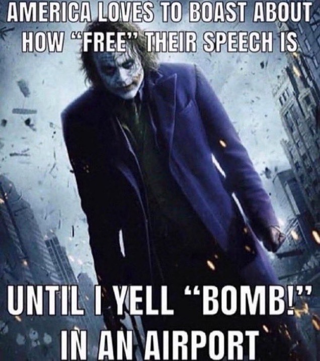 some free speech huh - meme