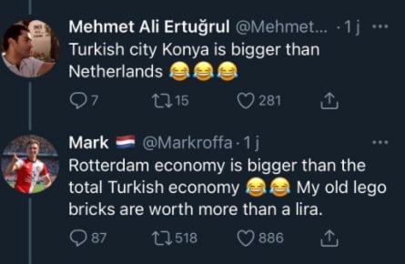 Someone from the Netherlands, a country that is just a giant cesspool, bragging of the great economy of Rotterdam, probably the worst drug smuggling port in the world - meme