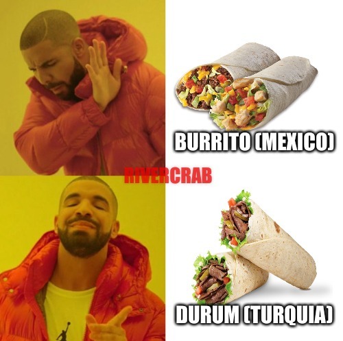 Burrito vs Durum - meme
