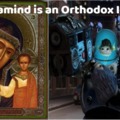 Megamind is an Orthodox icon?