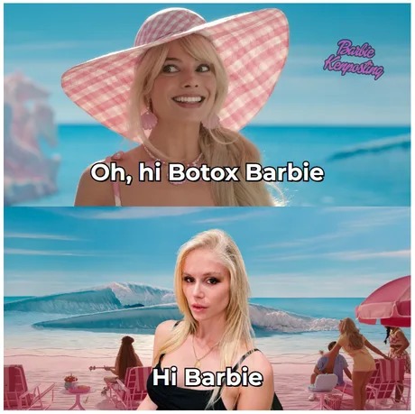 Botox Barbie - meme