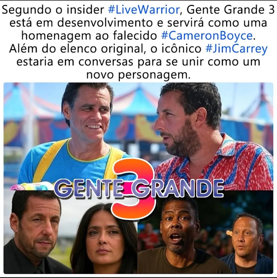 Senhores, um belo de um diamante do cinema está pra nascer - meme