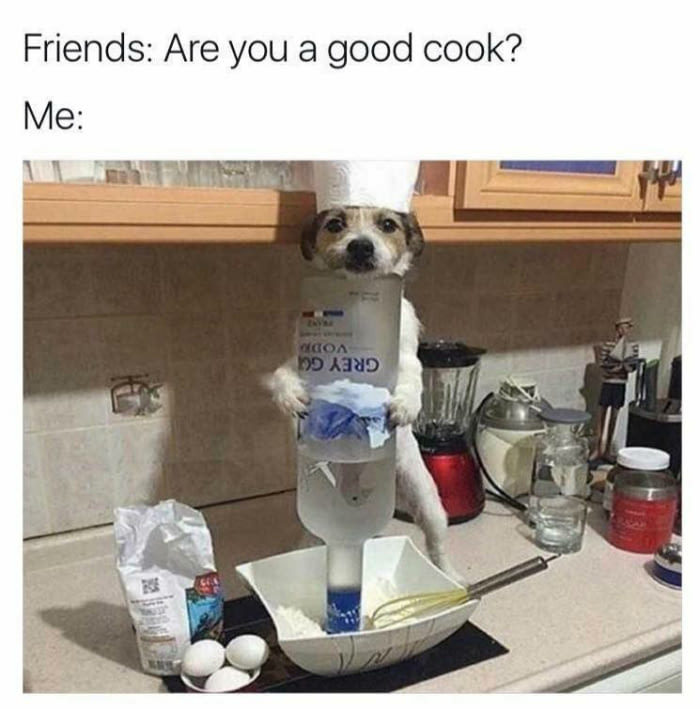 Cooking skills - meme