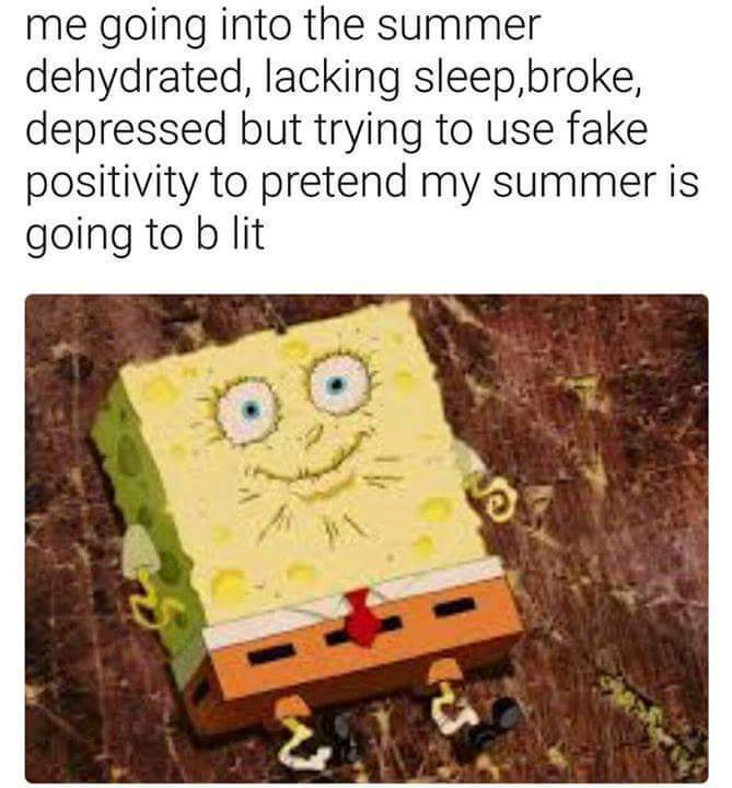 Sponge dry - meme