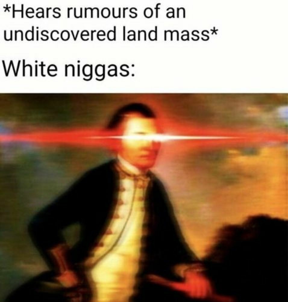 But niggas can't be white... - meme