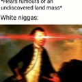 But niggas can't be white...