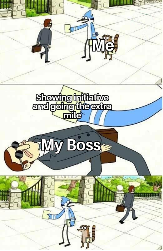 My manager is an ass - meme