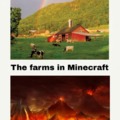Farms in Minecraft