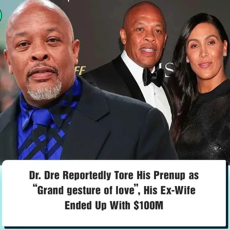 Dr. Dre's exwife ended up with $100M - meme