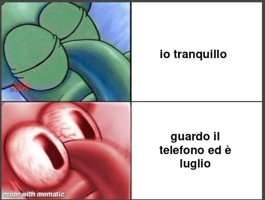 Perché il tempo passa così in fretta - meme