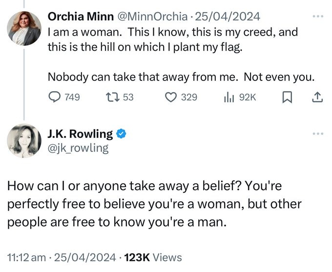 you are a woman...lol, jk - meme