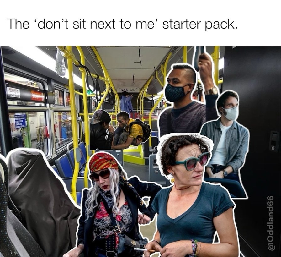 I’ll just stand. - meme