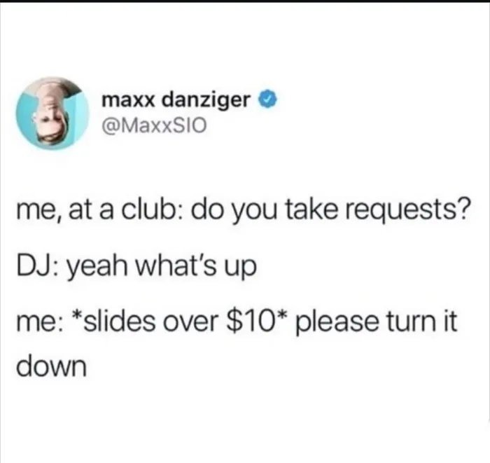 Louder is not better, musicians - meme