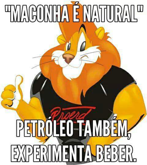 Maconheiro nem é gente - meme