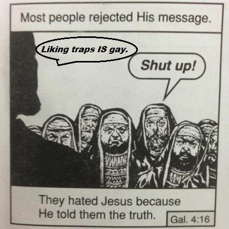 Trap é coisa de gay - meme