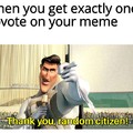 Thank you random citizen