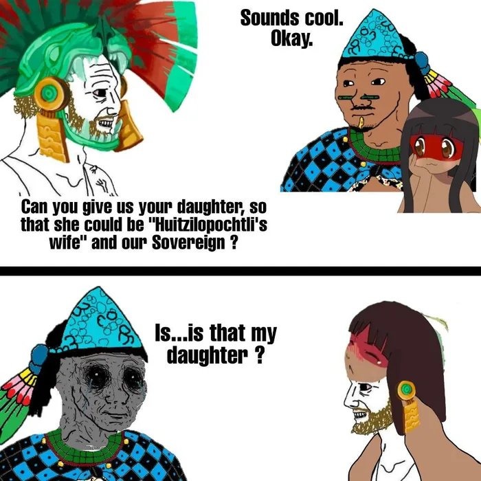Aztec life - meme