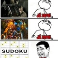 Sou Gamer, mas n o suficiente pra zerar Sudoku
