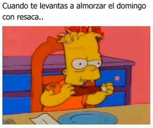 La resaca - meme