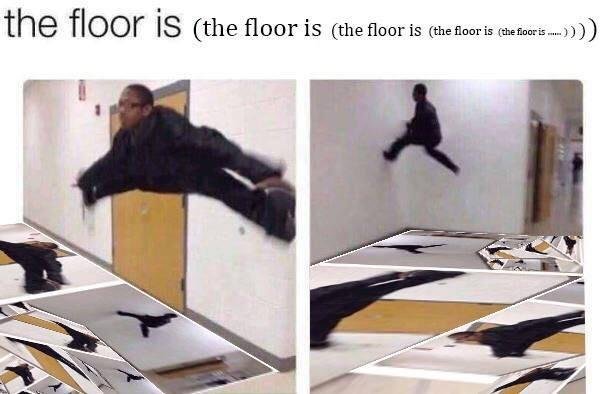 the floor id - meme