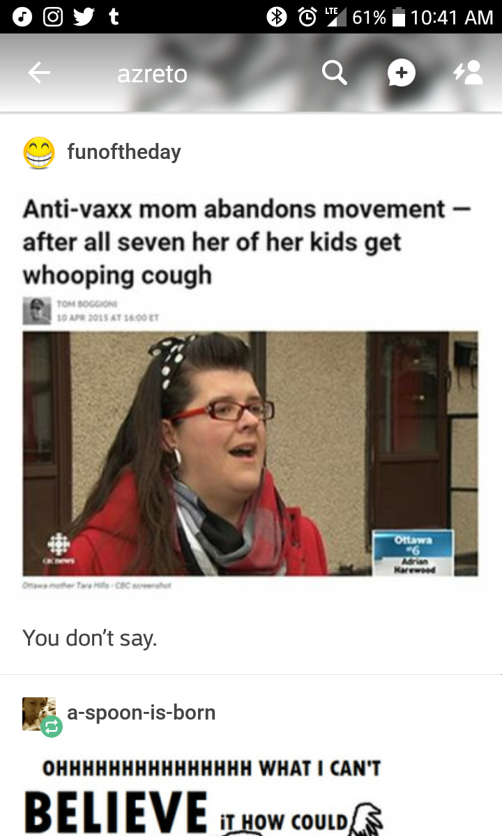 Antivaxxer mom was wrong and admitted she was wrong - meme