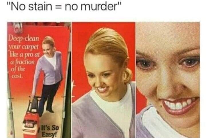 What murder? - meme
