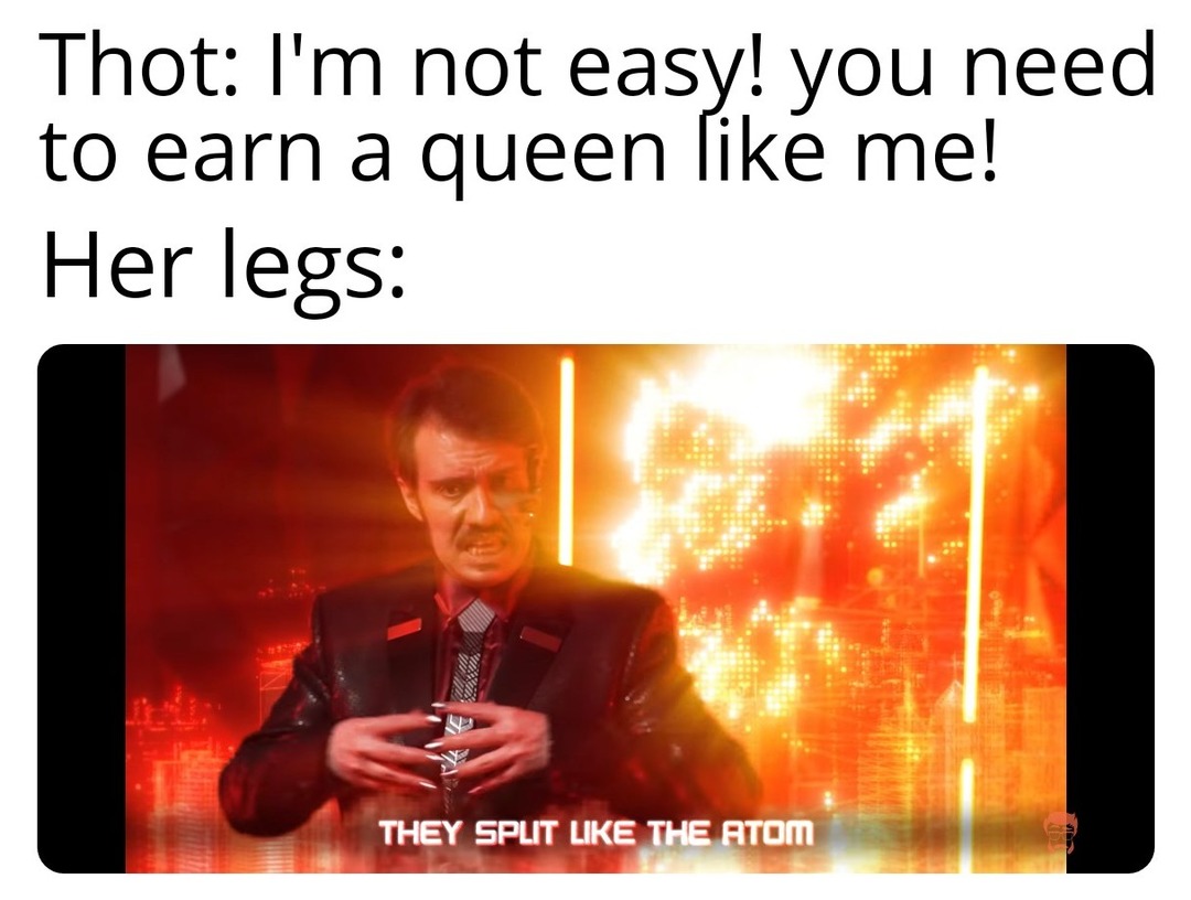 Spread dem legs - meme