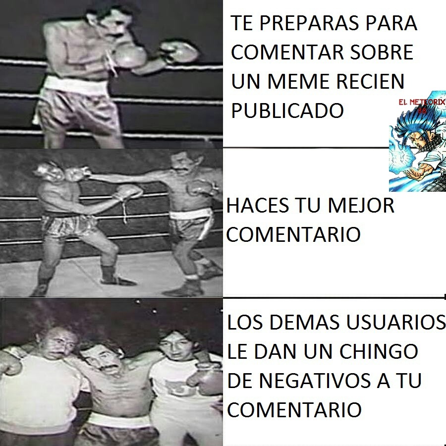 Don Ramon boxeador - meme