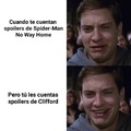 Clifford>>>>>>spiderman