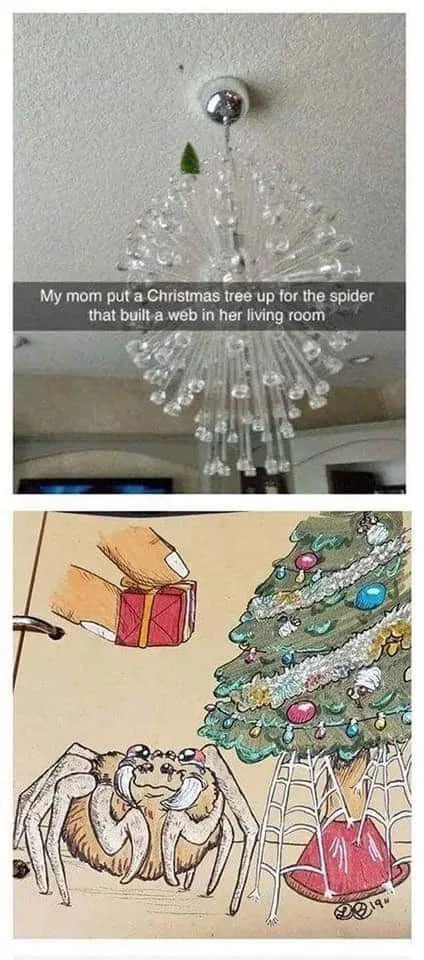 Wholesome Christmas meme