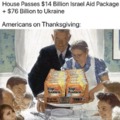 Americans on Thanksgiving meme