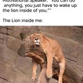 The lion inside me