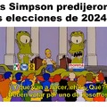 Los simpson predijeron las elecciones de 2024