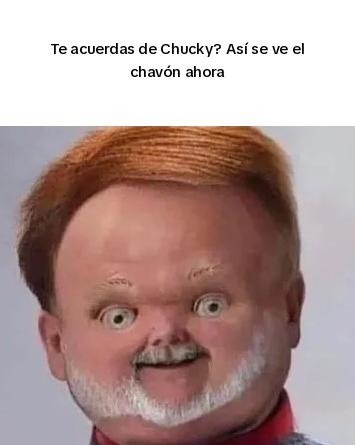 chucky viejo - meme