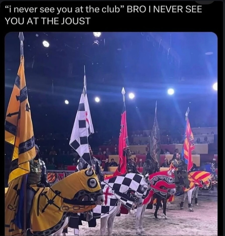 medieval clubbing - meme
