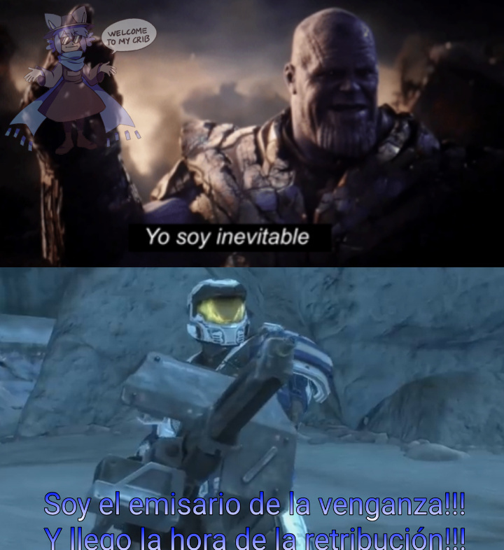 El red vs blue español - meme