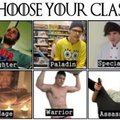 choose ur character