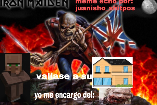 Viva iron Maiden - meme