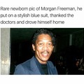 Baby Morgan Freeman