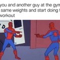 Yes yes meme gym bro version