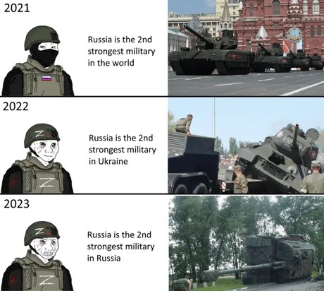 Strongest Military In Russia - meme