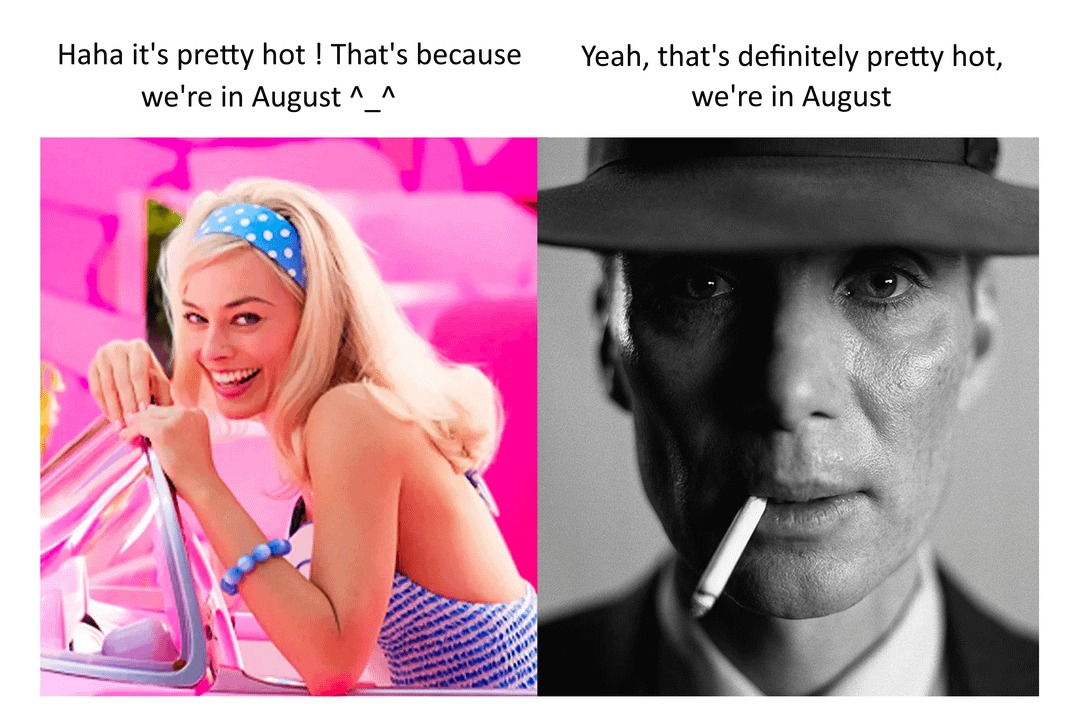 We're in August - meme