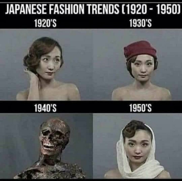What happened in the 40s again? - meme