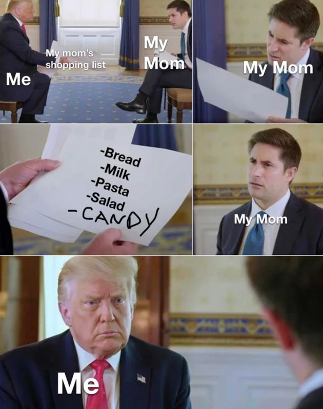 Mom it was already on there I swear... - meme