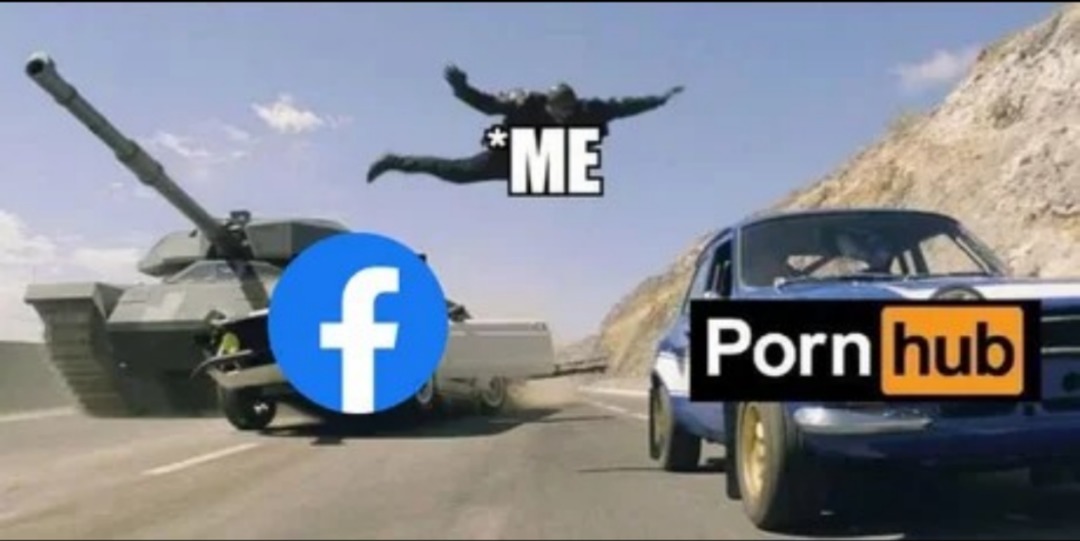 I prefer pornhub - meme