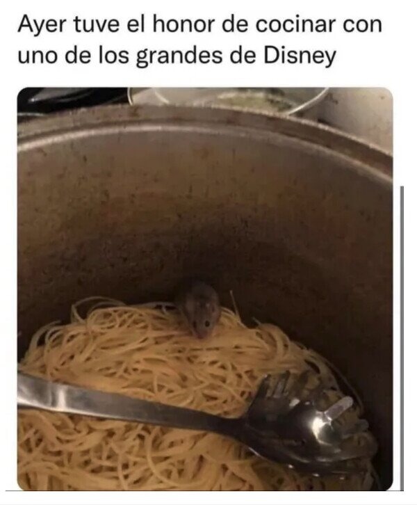 Uno de los grandes de Disney - meme