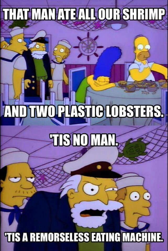 That Man ate all our Shrimp - meme